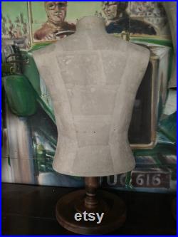 Rare Proportion London Male Torso Mannequin Wooden Base Shop Display Dressing Room Storage Matching Mannequin Available