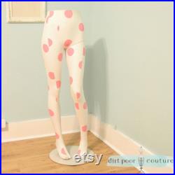 Rare, Victoria Secret, Polka Dot, Mannequin Legs