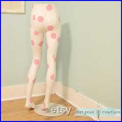 Rare, Victoria Secret, Polka Dot, Mannequin Legs