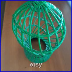 Rattan Wicker Mannequin Head VINTAGE Rattan Wig Stand Hat Stand Display Home Decoration WonderWeaver Design