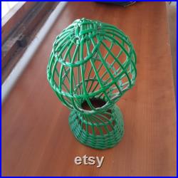 Rattan Wicker Mannequin Head VINTAGE Rattan Wig Stand Hat Stand Display Home Decoration WonderWeaver Design