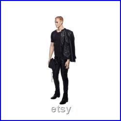 Realistic Full Body Male Mannequin with Molded Hair and Facial Features WEN5