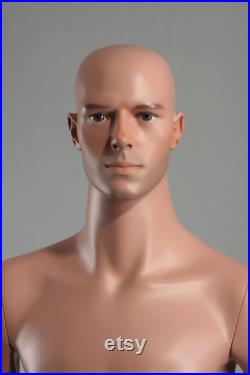 Realistic Hand Painted Small Size Military Male Caucasian Mannequin MDP-09