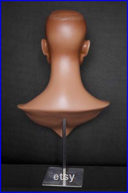 Realistic Mannequin Head Display