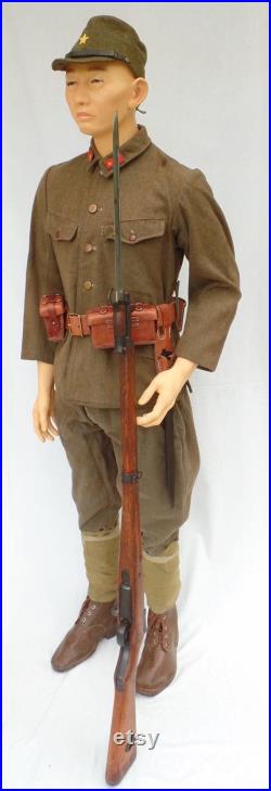 Realistic Small Size Military Male Japanese Asian Mannequin MDJ-01