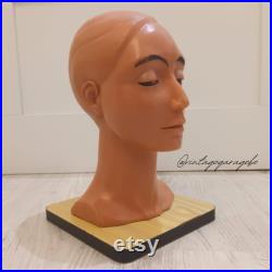 Retro Glam Wig and Hat Stand