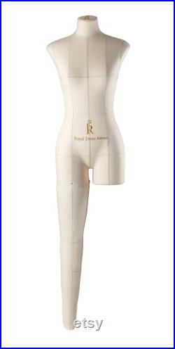Right Leg for dress form. Dressmaker mannequin, Sewing torso, Dress making model