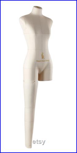 Right Leg for dress form. Dressmaker mannequin, Sewing torso, Dress making model