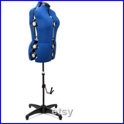 Royal Blue Adjustable Dress Form Personalize Option Monogram