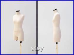 SOFIA CUSTOM SIZE Tailor dress form made to individual measurements Made to order, soft and 100 pinnable anatomic mannequin