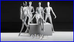 Schlappi Italian Mannequin Glossy White Full Body Mannequins