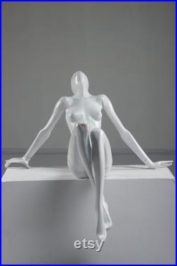 Schlappi Italian Mannequin Glossy White Full Body Mannequins