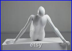 Schlappi Italian Mannequin Glossy White Full Body Mannequins