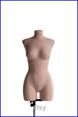 Sewing Lingerie and Corsets Dress Form Female Mannequin Body Torso Penelope Beige