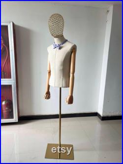 Sewing Size L Chest Size 98cm Man Suits Display Linen Male Mannequin Dress Form Anker