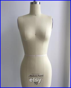 Size 10 Professional Tailors Female Dress Form with Collapsible Shoulder