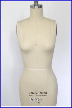 Size 12 Professional Tailors Female Dress Form with Collapsible Shoulder and Cage
