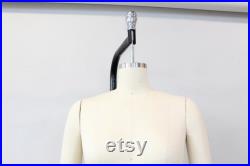 Size 14 FullBody Professional Tailors Female Dress Form with Collapsible Shoulder