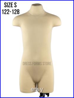 Soft anatomic kids tailor dress form Tailor mannequin torso Fully pinnable