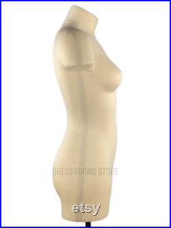 Soft anatomic tailor dress form Tailor mannequin torso Fully pinnable