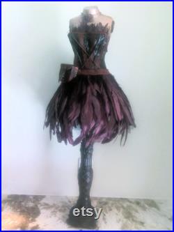 Steampunk Centerpiece Tabletop Centerpiece Cosplay Mannequin Steampunk Centerpiece Vintage Mannequin Industrial Girl Dress form