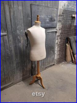 Stockman Mannequin Original Dressmaker Dummy Retail Film Prop Vintage Interior