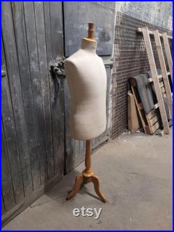 Stockman Mannequin Original Dressmaker Dummy Retail Film Prop Vintage Interior