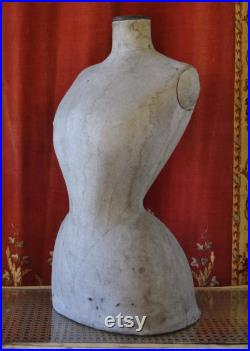 Superb Antique French Wasp Waisted Dressmaker's Mannequin, Dress Form 19th Century