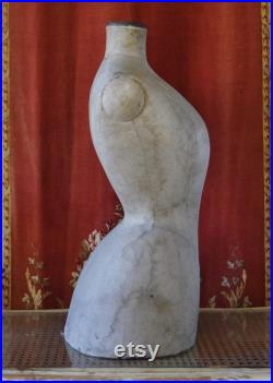 Superb Antique French Wasp Waisted Dressmaker's Mannequin, Dress Form 19th Century