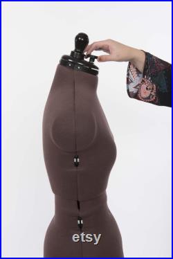 Tailor doll adjustable several times, with trouser base and back length adjustment, Olivia size Large