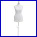 Tailors Dummy Bust Female Dressmakers Bust Retail Display Fashion Mannequin Size 10 12 White
