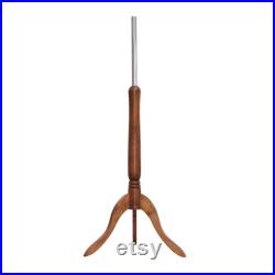 Tailors Dummy Female Dressmakers Bust Retail Display Fashion Mannequin Size 12 14 Darkwood Tripod