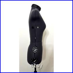 Twinfit Model Mannequin 13 Dial Adjustable Dress Form and Adjustable Stand Seamstress Size Small Excellent Made In England Free Shipping