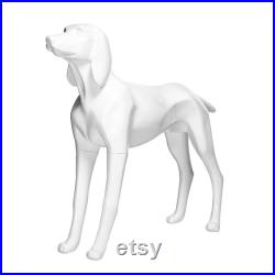 USAKHV Dog Mannequin Fiberglass Animal Store Display Stand Model G5-W Decoration X-LARGE