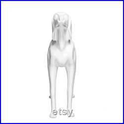 USAKHV Dog Mannequin Fiberglass Animal Store Display Stand Model G5-W Decoration X-LARGE