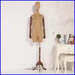 USAKHV Female Women Dress Form Mannequin Body with arms Head Base Store Display Model