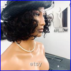 USAKHV Female Women Fiberglass Realistic Mannequin Head Bust Wig Stand for Wigs Store Display Model (JOJO)