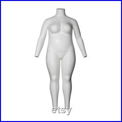 USAKHV Female Women PLUS Ghost Invisible Mannequin Full Body Fiberglass Display Model PHOTO Wheeled GH11 Plus