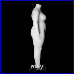 USAKHV Female Women PLUS Ghost Invisible Mannequin Full Body Fiberglass Display Model PHOTO Wheeled GH11 Plus