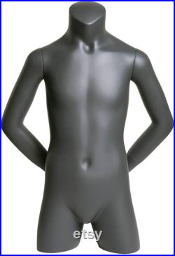 USAKHV Male Female Kids Child Body Half Full Running Athletic Sport Fiberglass Mannequin Model Stand Store Torso Display