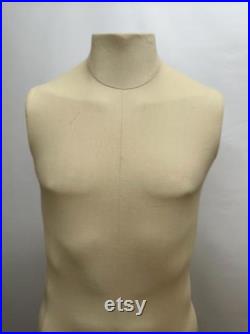 Used Male Mannequin Dress Form with Bendable Arms