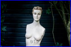 VINTAGE half body female MANNEQUIN Art Deco style 1930s