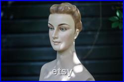 VINTAGE half body female MANNEQUIN Art Deco style 1930s