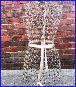 VINTAGE wire mesh dress form My Double