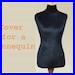 Velvet COVER for Mannequin bust torso dress form