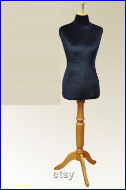 Velvet COVER for Mannequin bust torso dress form