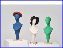 Velvet Half Body Mannequin, Mannequin Head, Mannequin Bust Wig Heads For Hat Wigs Sunglasses Jewerly Displaying, Necklace Display,