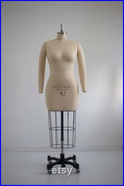 VeraForms Professional Half Body Cage Dress Form UK14 EU42 Collapsible shoulders