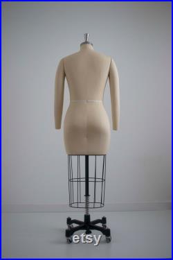 VeraForms Professional Half Body Cage Dress Form UK14 EU42 Collapsible shoulders