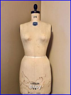 Vintage 1960s JR Bauman Dress Form